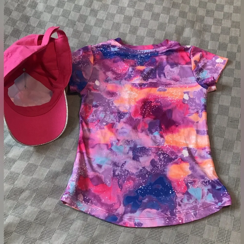 Dreamworks Trolls Hat and shirt Sz 6